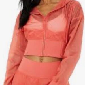 ALO Yoga Vibrant Strawberry Water Resistant Jacket